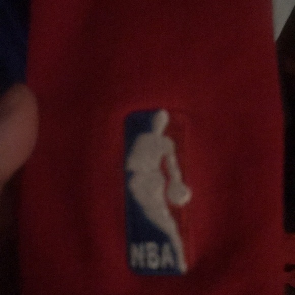 New Jersey Nets Champion Game Worn 1990 Warm Up Shooting Shirt - Picture 5 of 5